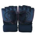 Fitness Training Gym Work Guantes de levantamiento de pesas con medio dedo